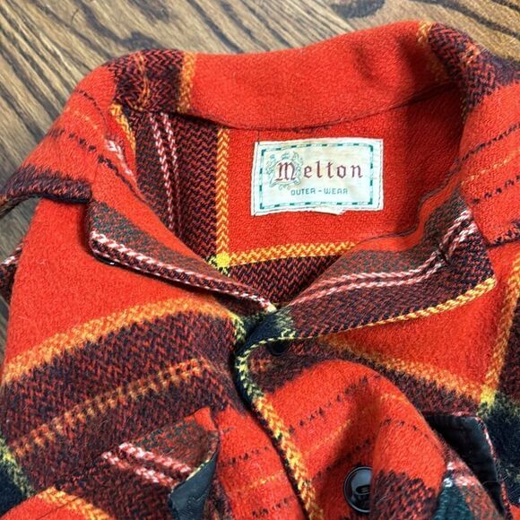 Vintage Melton wool flannel - M - Picture 6 of 7